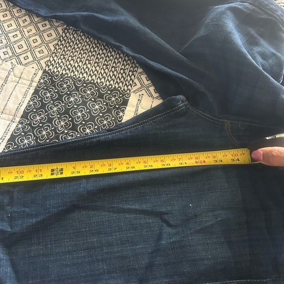 ✅Like NWOT 7 For All Mankind Straight Blue Jeans Classic Fit size 32, MENS - Picture 11 of 12